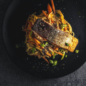 Lime and Chilli Salmon with Mara Seaweed Kombu
