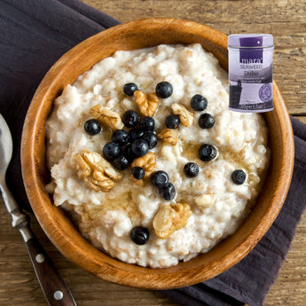 Berry, Nutty Porridge with Dulse