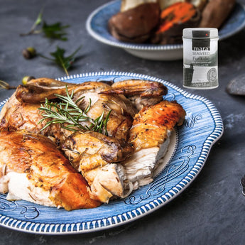 Lemon Chicken with Rosemary and Furikake
