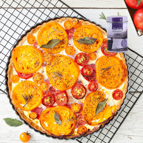 Caramelised Tomato Tart with Dulse