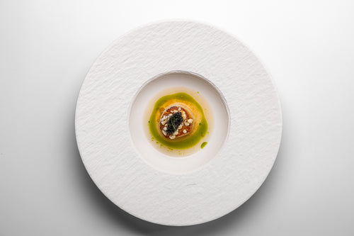 Scallops with Scottish Dashi from Dean Banks