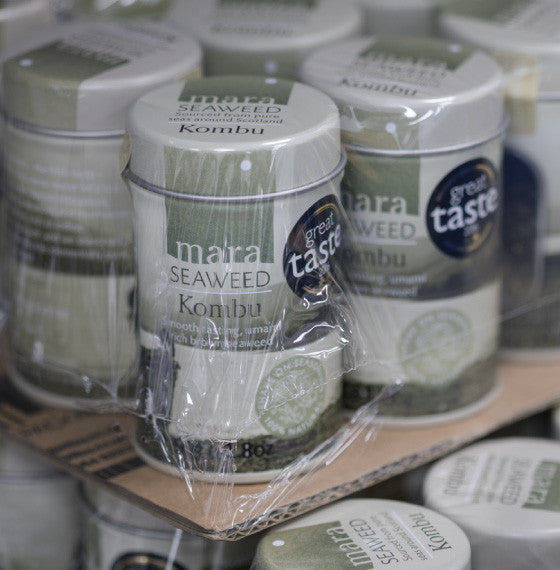 Mara kombu kelp seaweed finished product tins