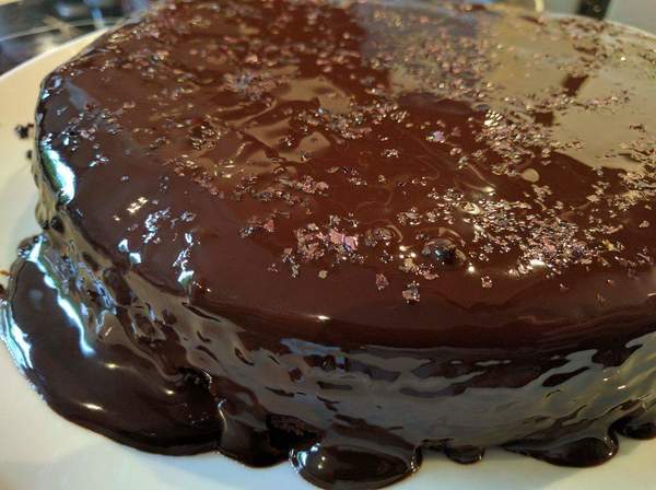FaithBakes dulse chocolate cake
